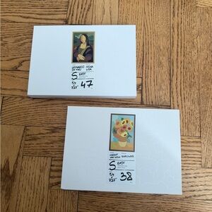 New 🖼️ Van Gogh & Da Vinci Wooden Puzzle Sets Famous Paintings